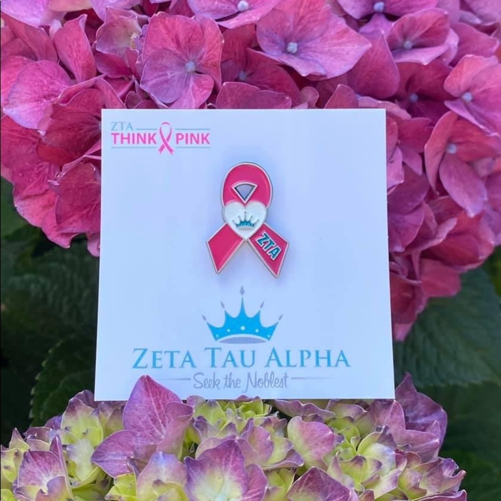 ZTA Think Pink Pin